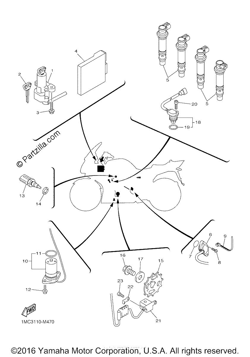 Diagrama de ELECTRICAL 1