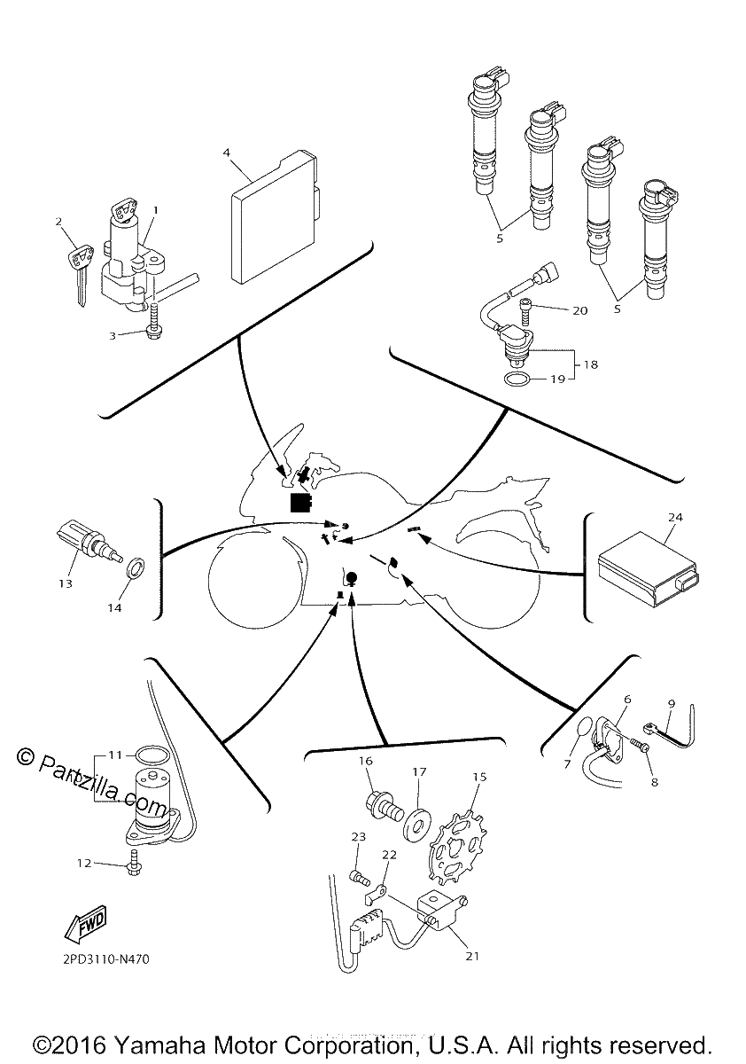 Diagrama de ELECTRICAL 1