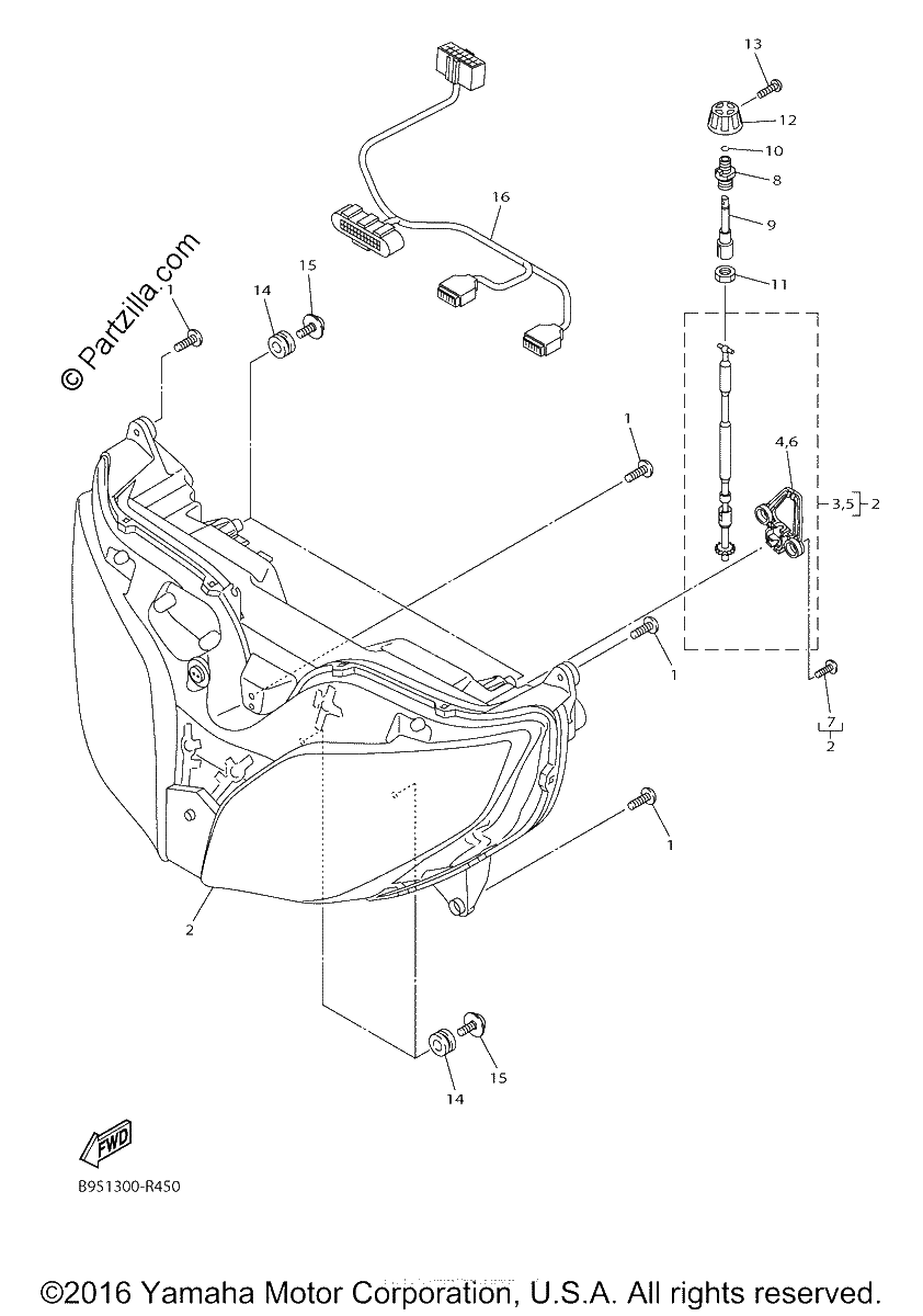 Diagrama de HEADLIGHT