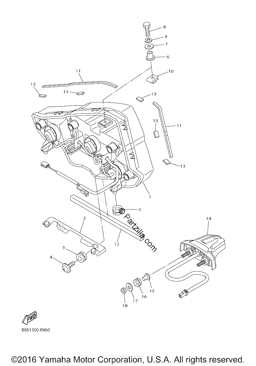 Diagrama de TAILLIGHT