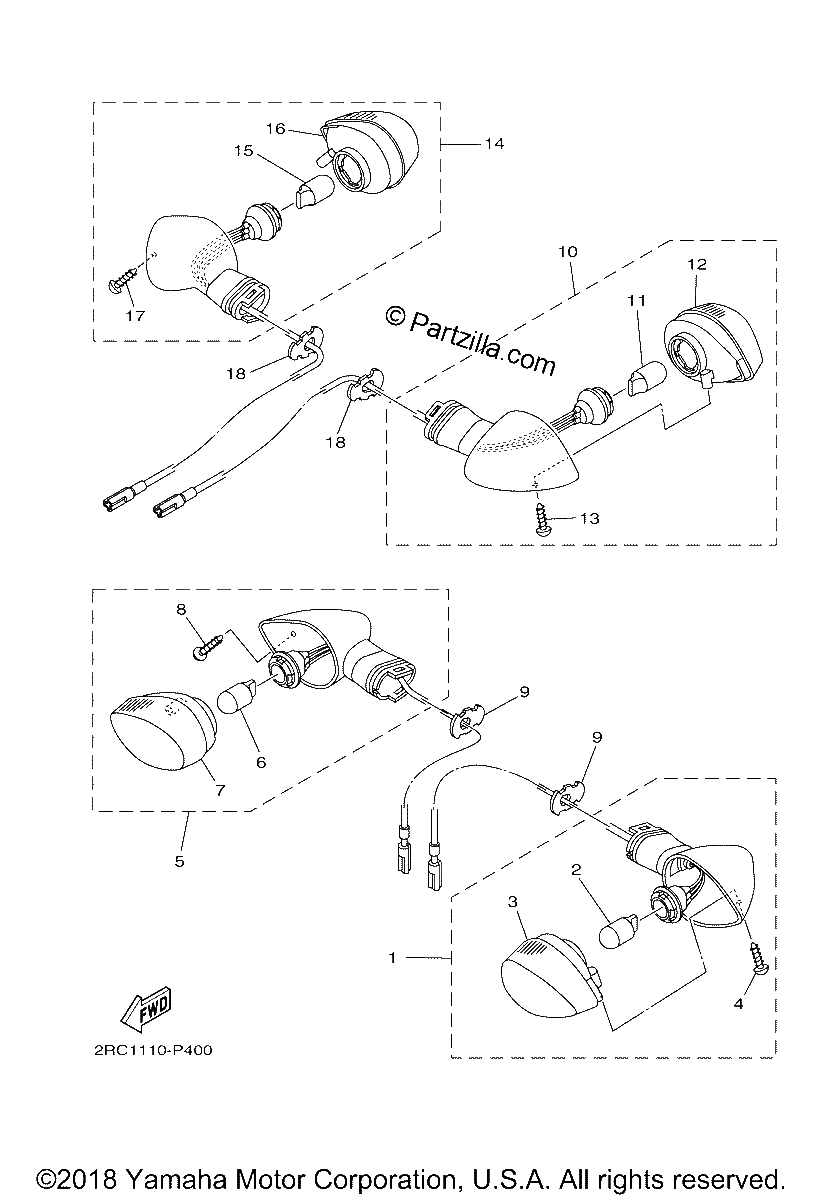 Diagrama de FLASHER LIGHT