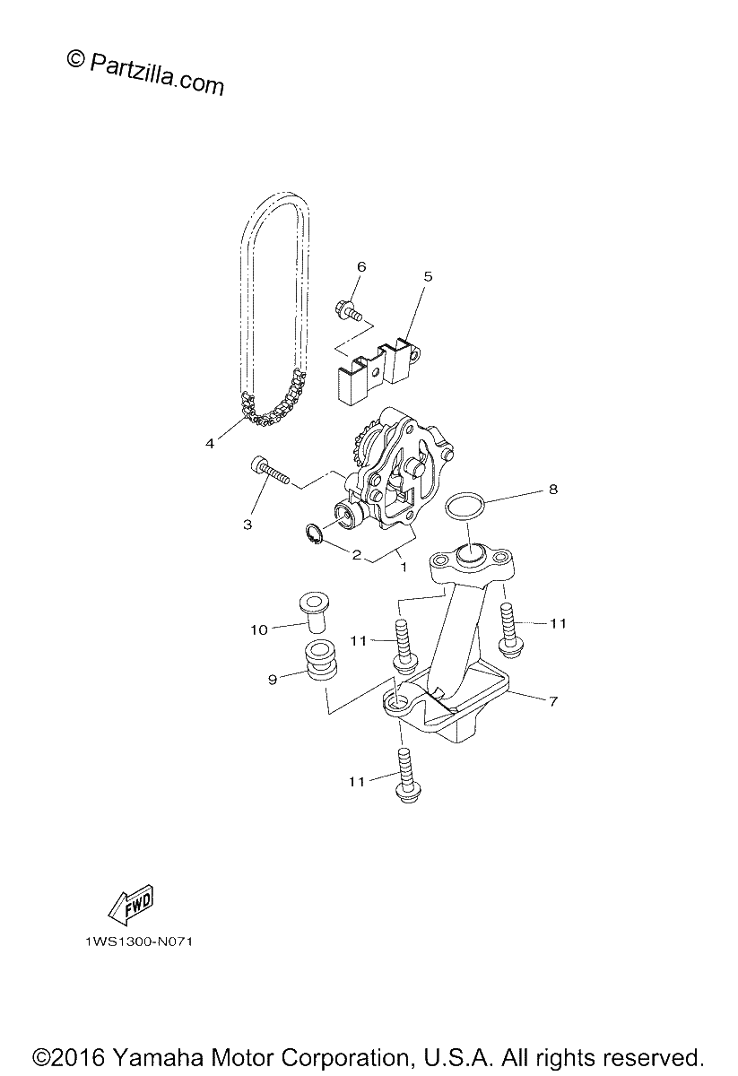 Diagrama de OIL PUMP
