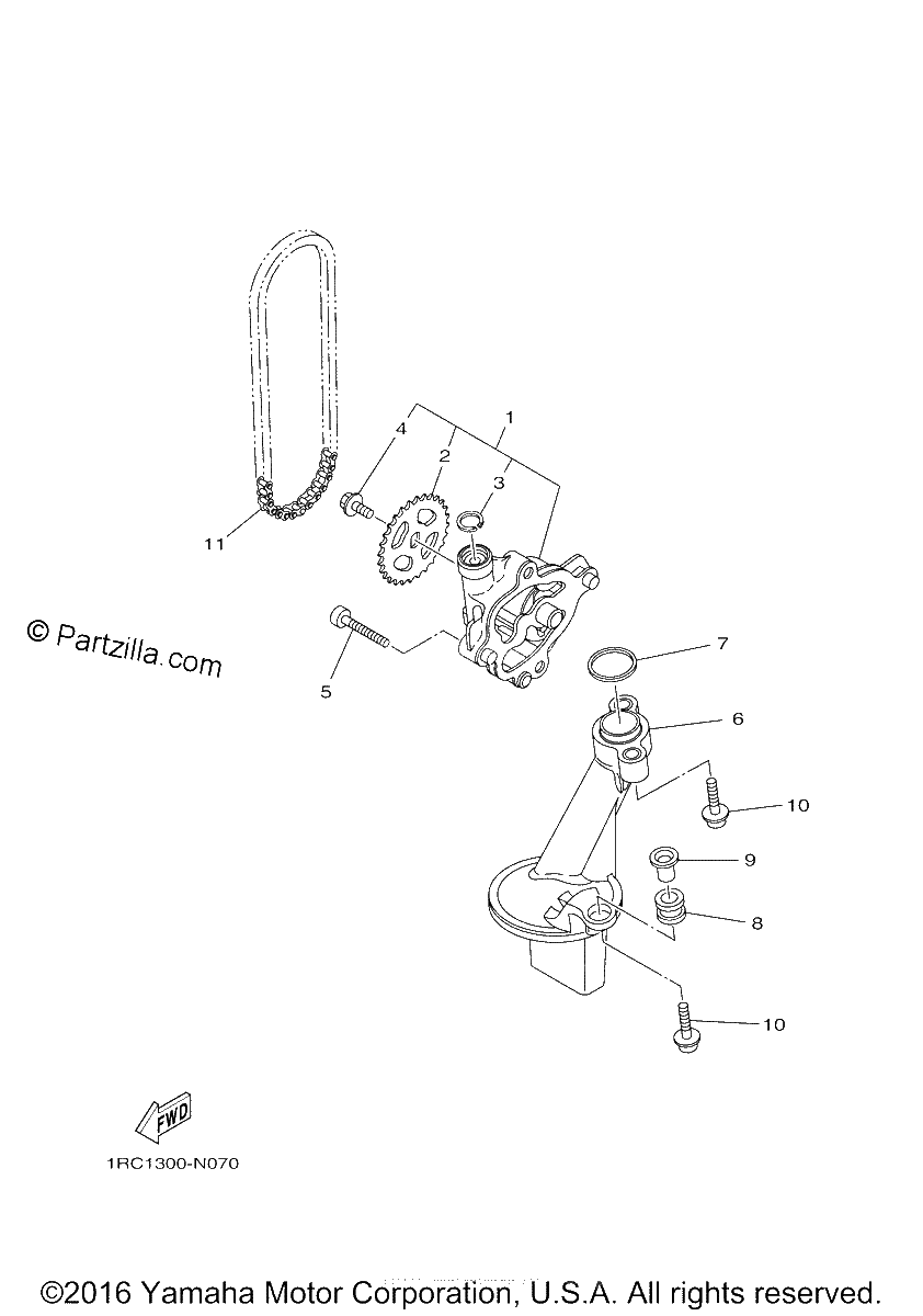 Diagrama de OIL PUMP