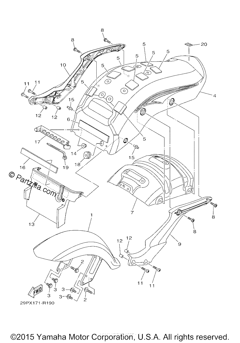 Diagrama de FENDER