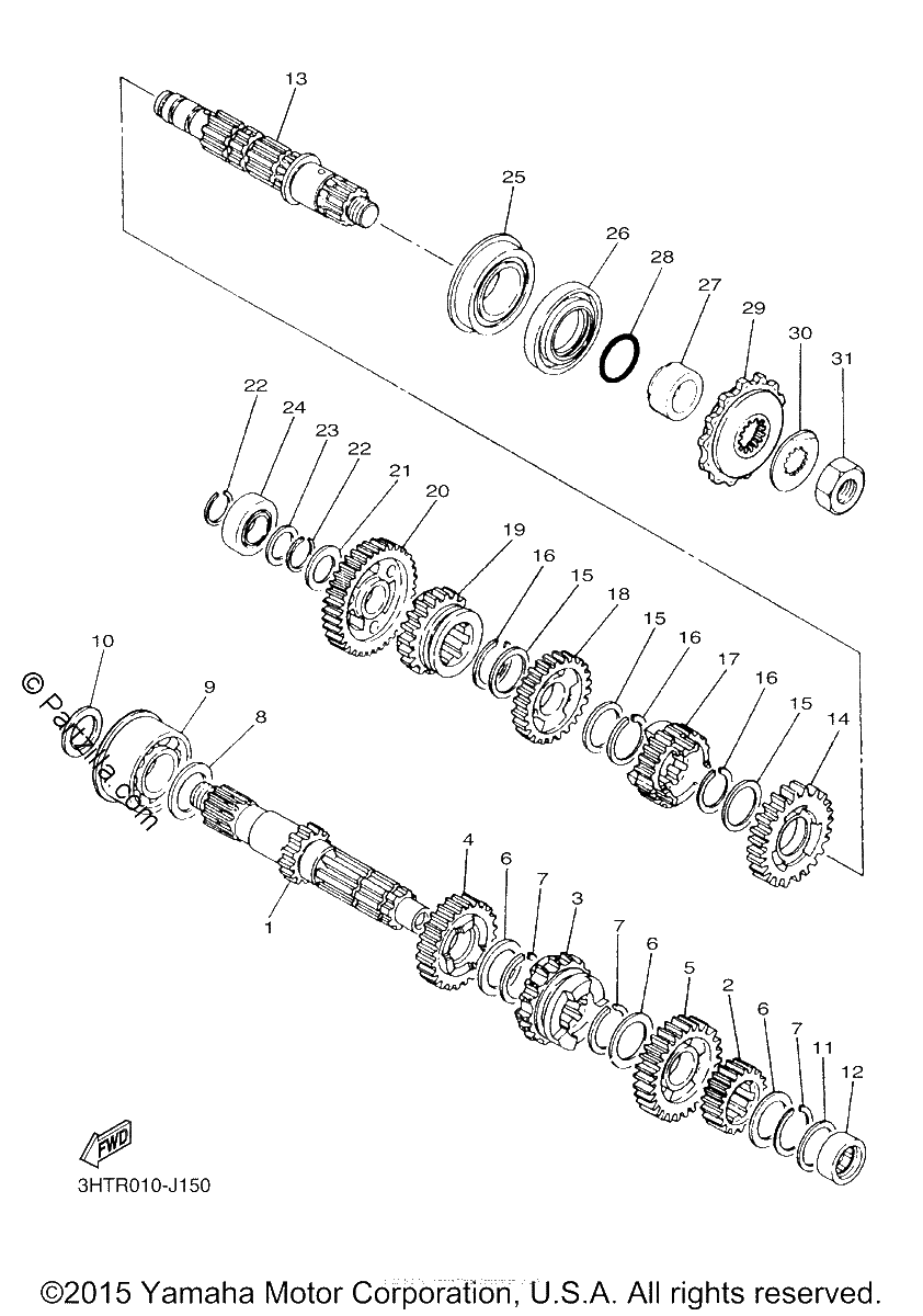 Diagrama de TRANSMISSION