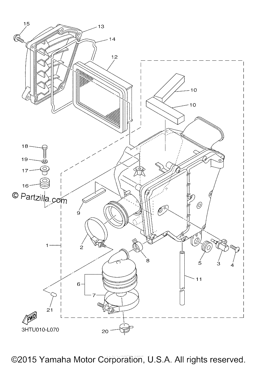 Diagrama de INTAKE