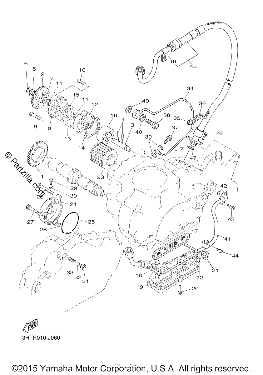 Diagrama de OIL PUMP