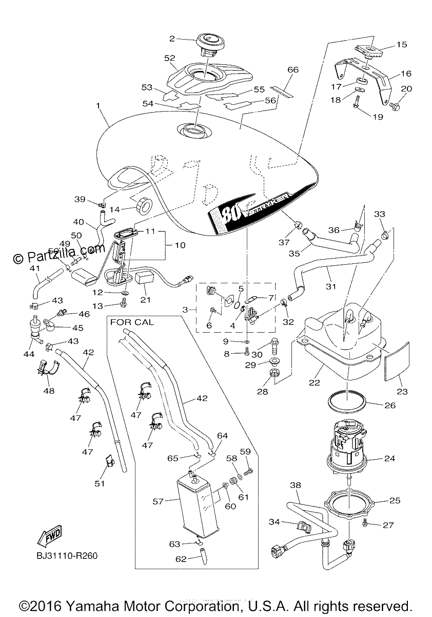Diagrama de FUEL TANK