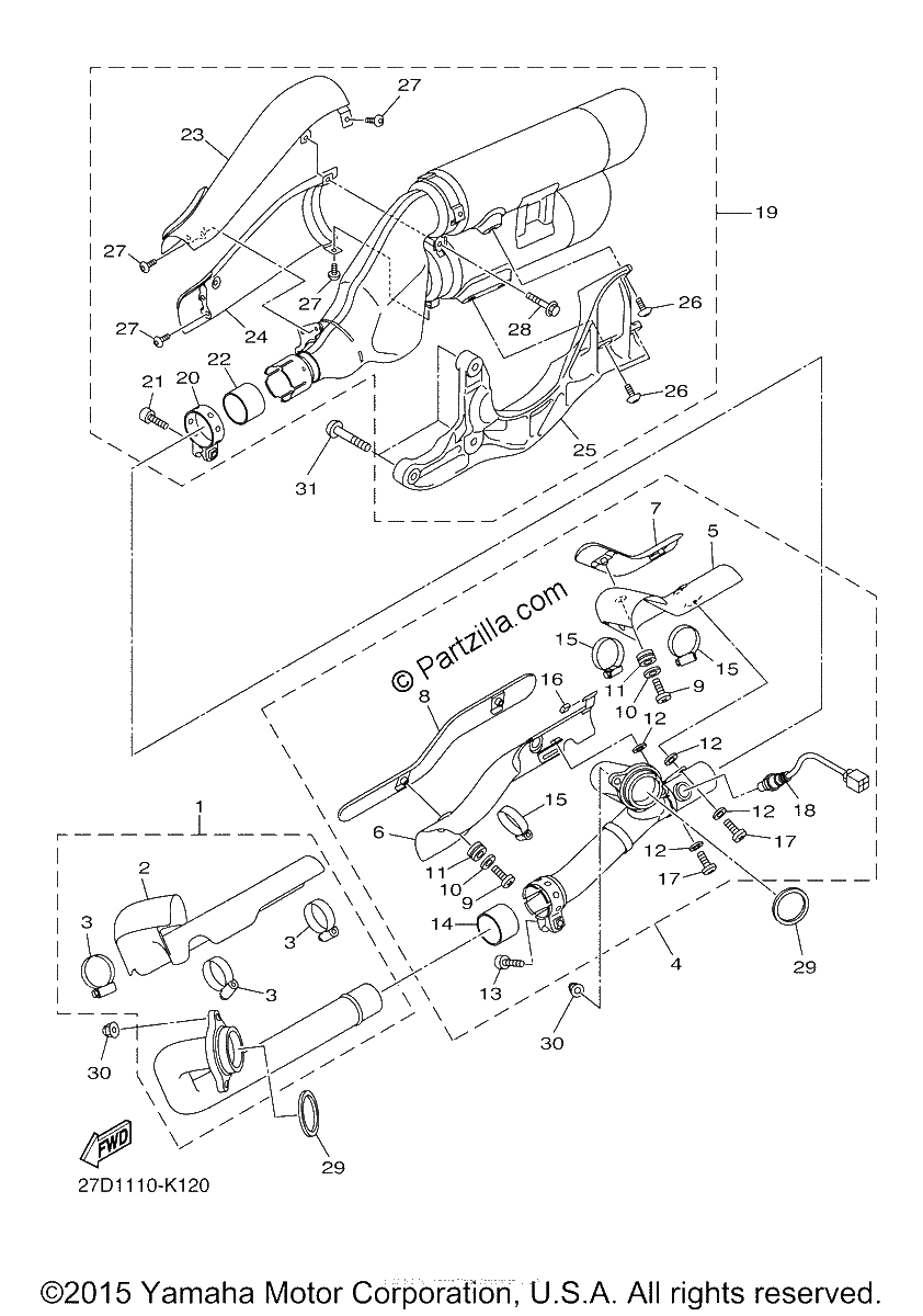 Diagrama de EXHAUST