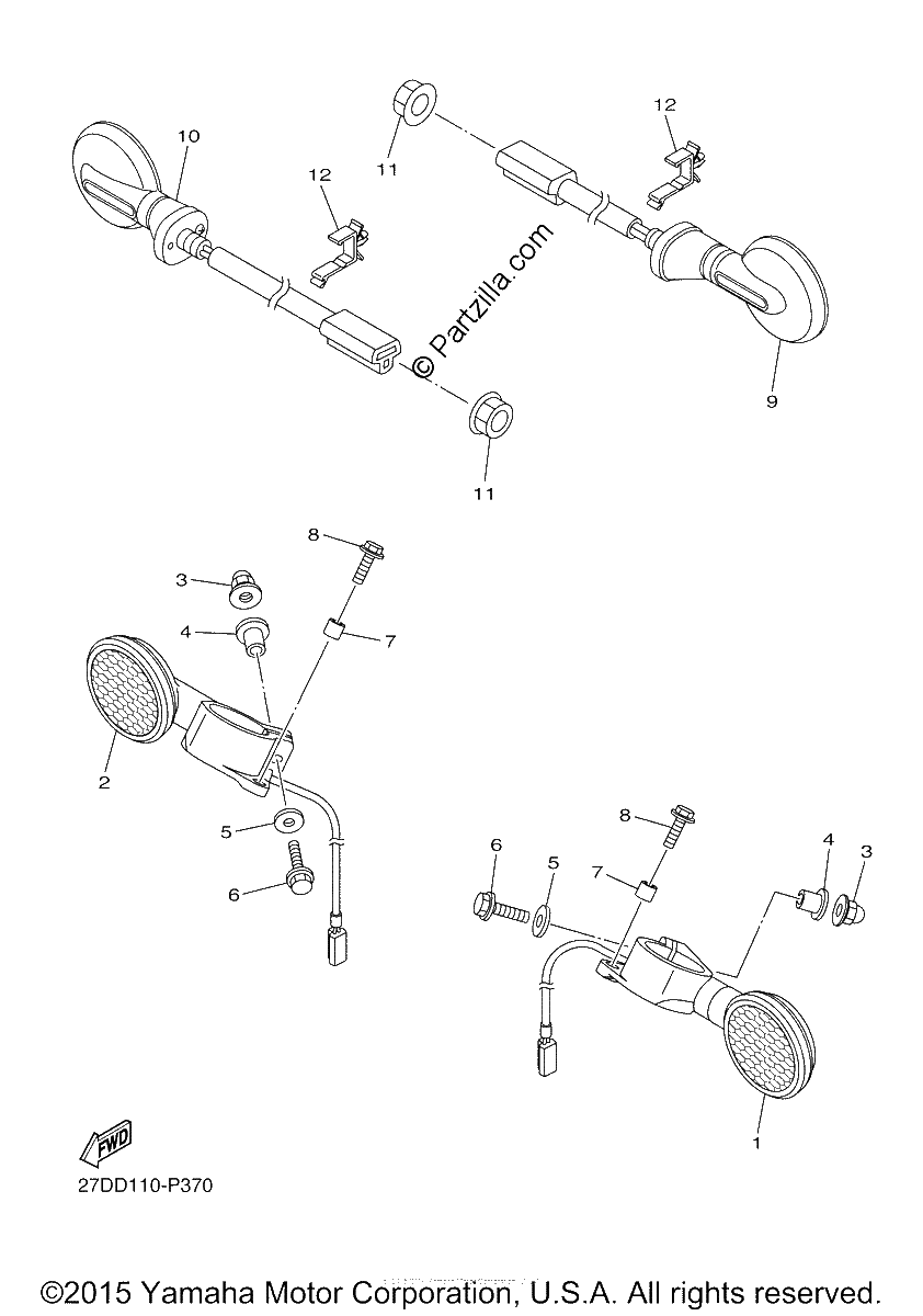 Diagrama de FLASHER LIGHT