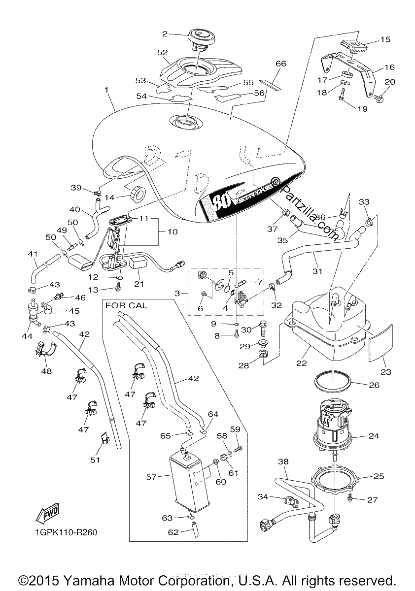 Diagrama de FUEL TANK