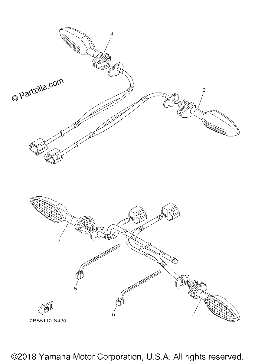 Diagrama de FLASHER LIGHT