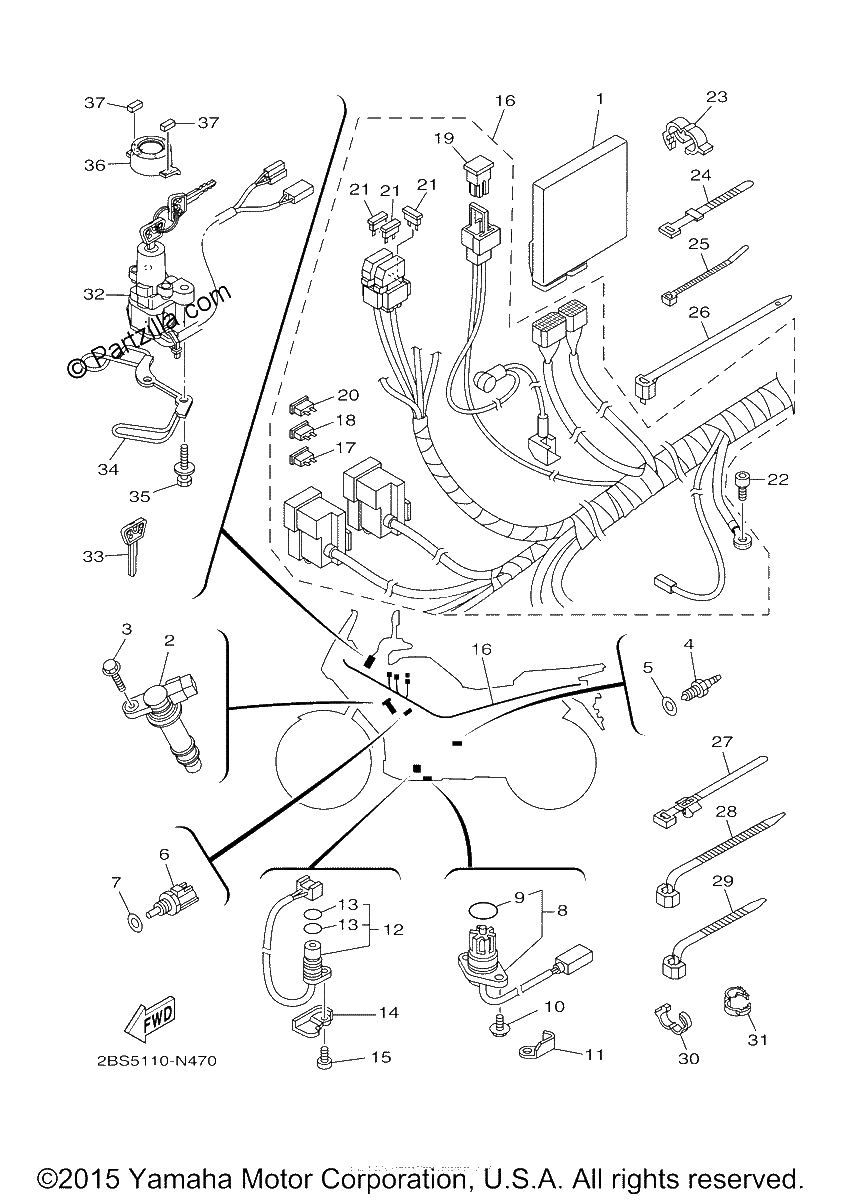 Diagrama de ELECTRICAL 1