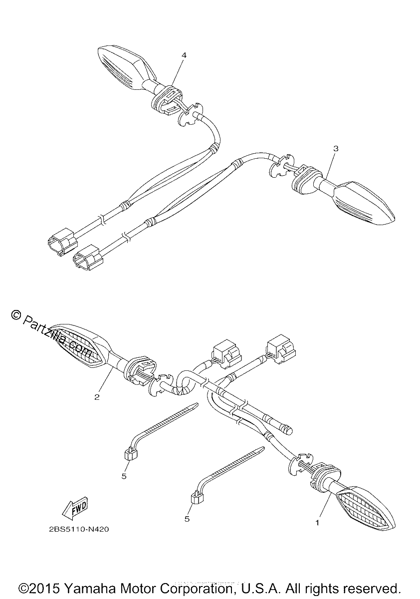 Diagrama de FLASHER LIGHT