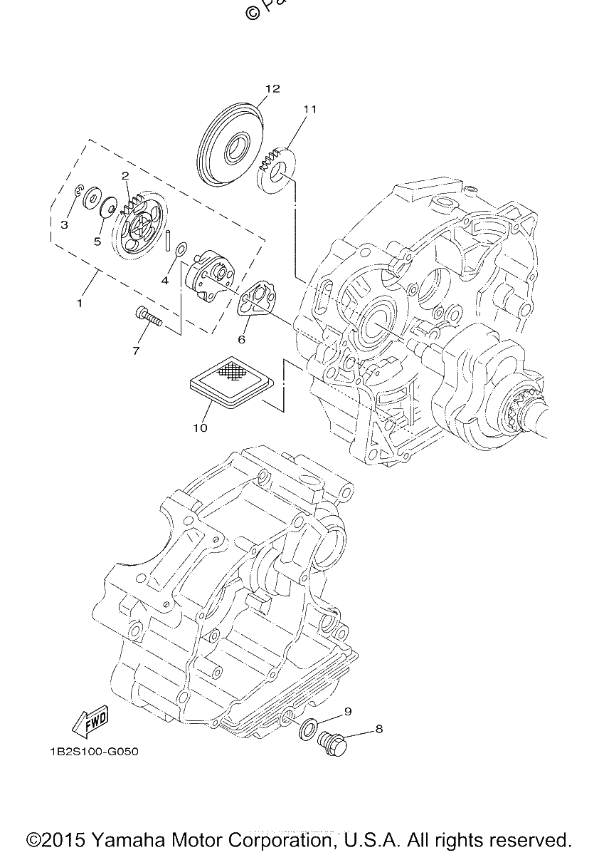 Diagrama de OIL PUMP