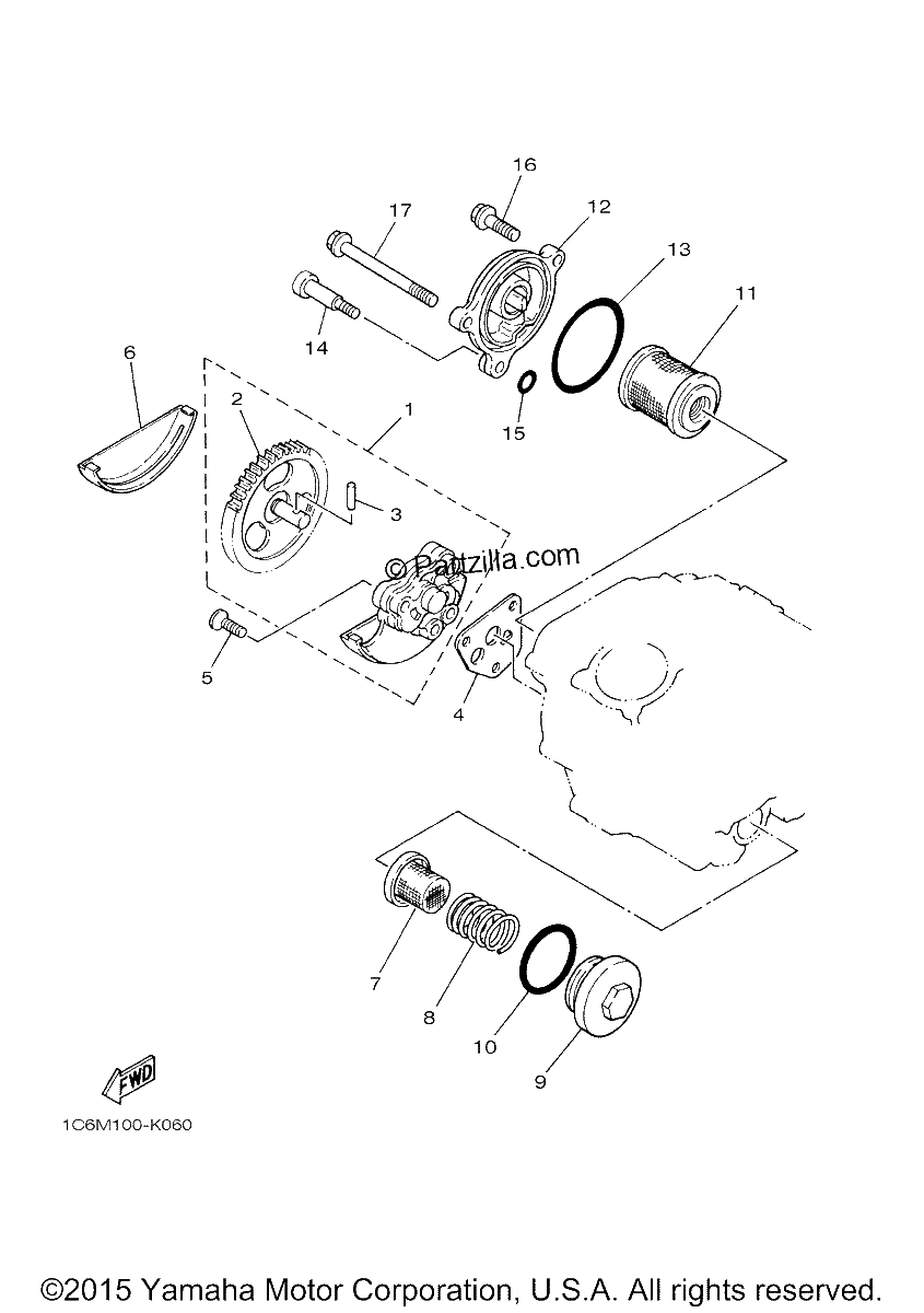 Diagrama de OIL PUMP