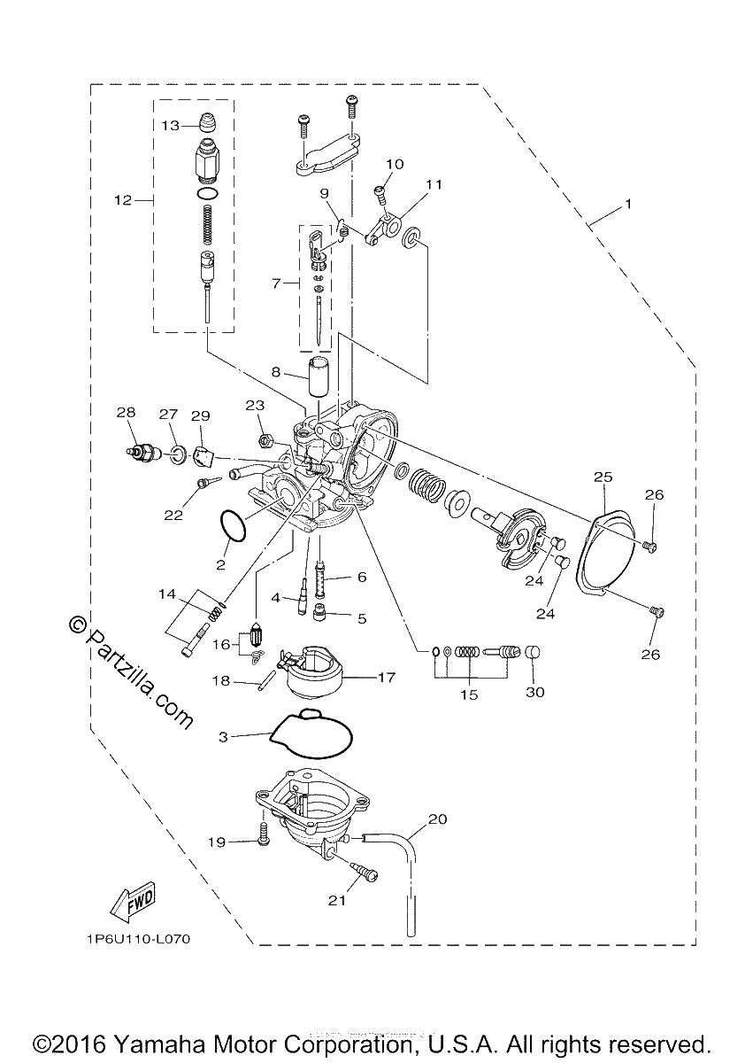 Diagrama de CARBURETOR