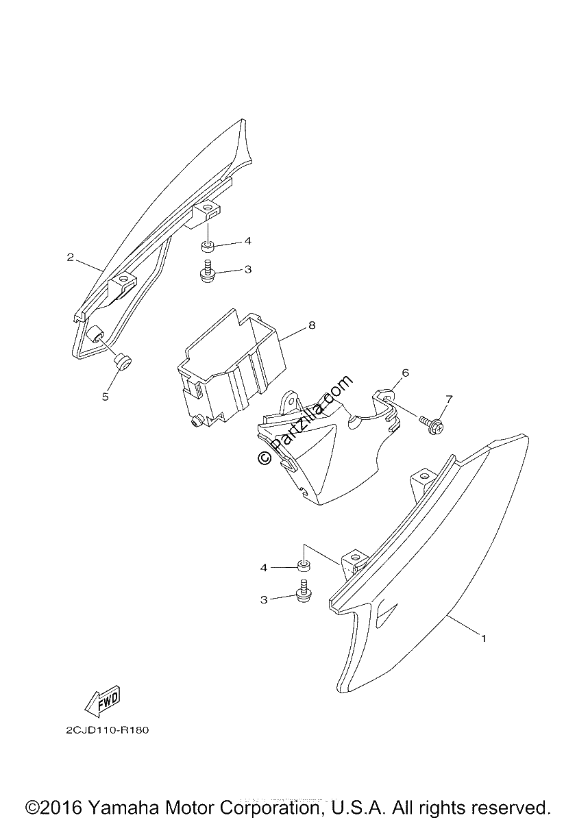 Diagrama de SIDE COVER