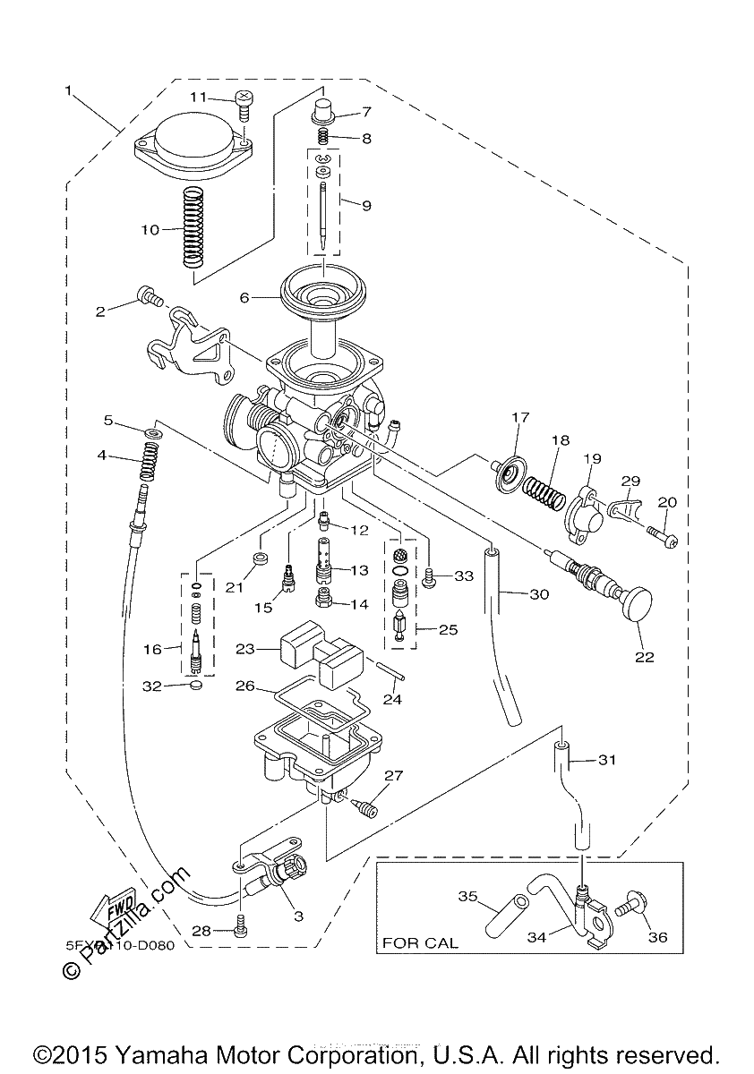 Diagrama de CARBURETOR