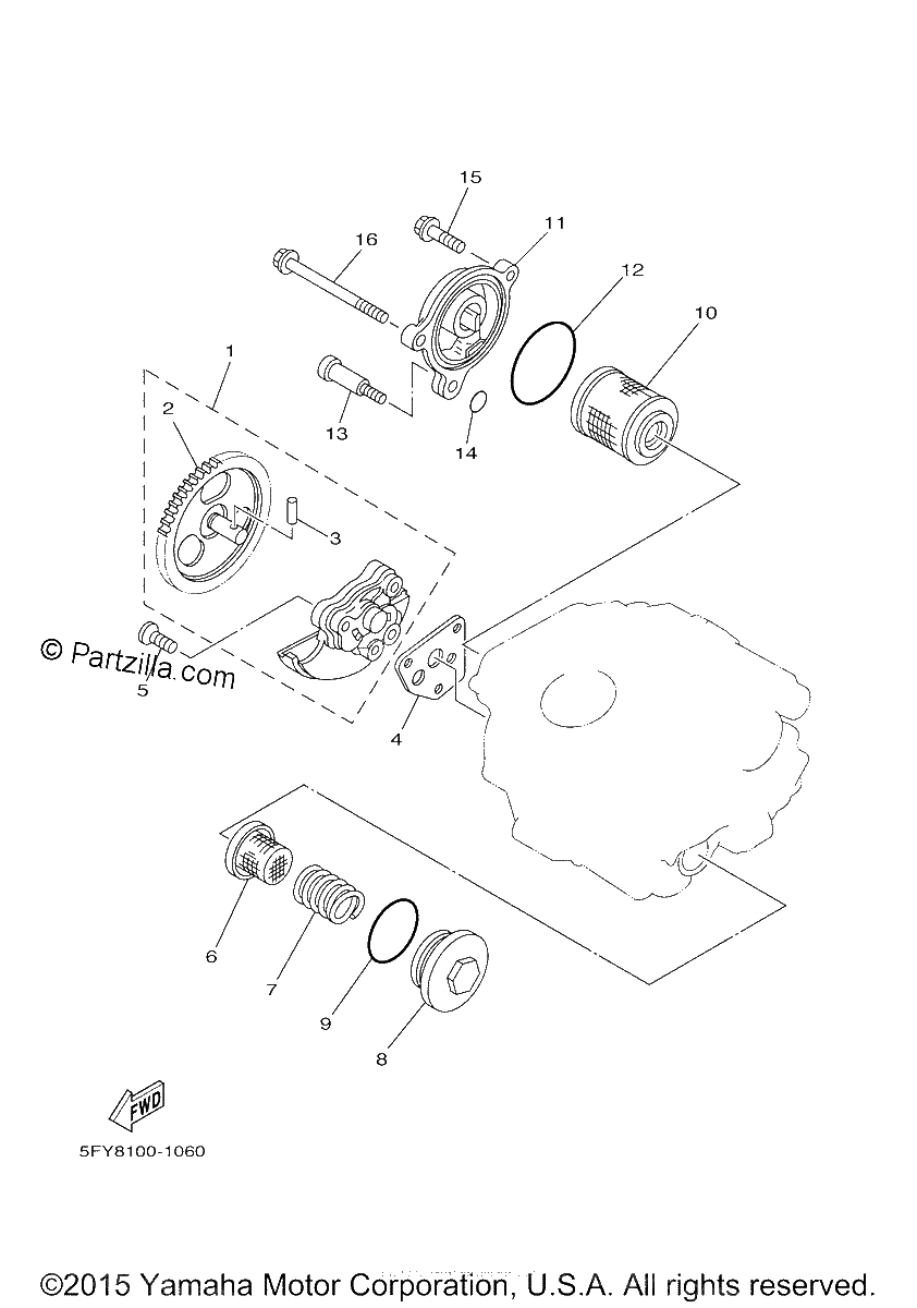 Diagrama de OIL PUMP