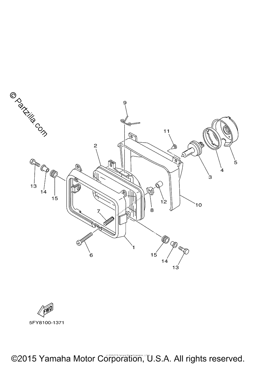 Diagrama de HEADLIGHT
