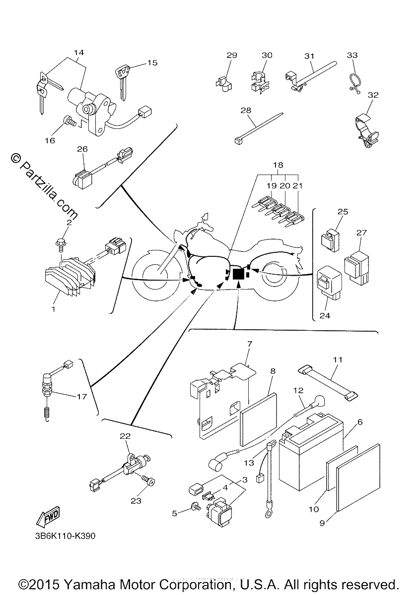 Diagrama de ELECTRICAL 1