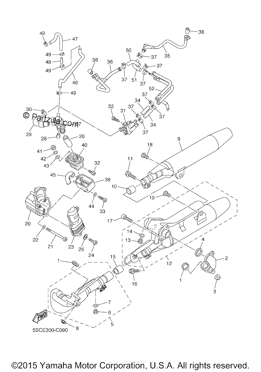 Diagrama de EXHAUST