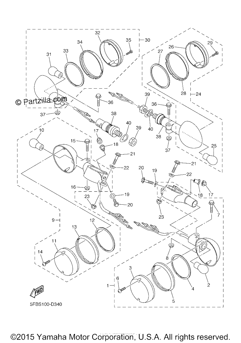 Diagrama de FLASHER LIGHT