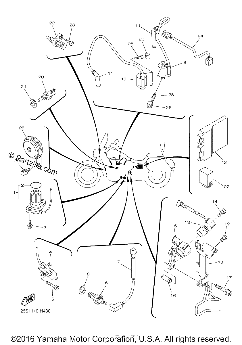 Diagrama de ELECTRICAL 1