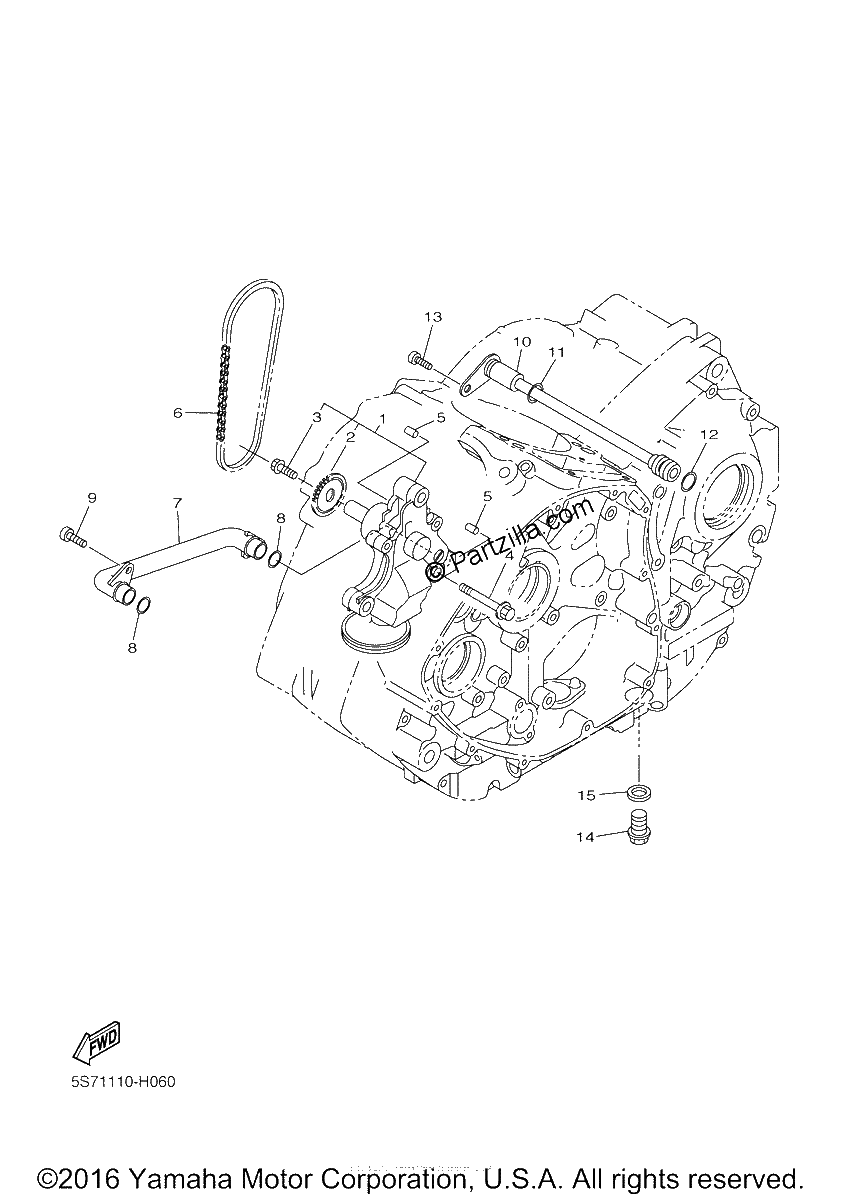 Diagrama de OIL PUMP