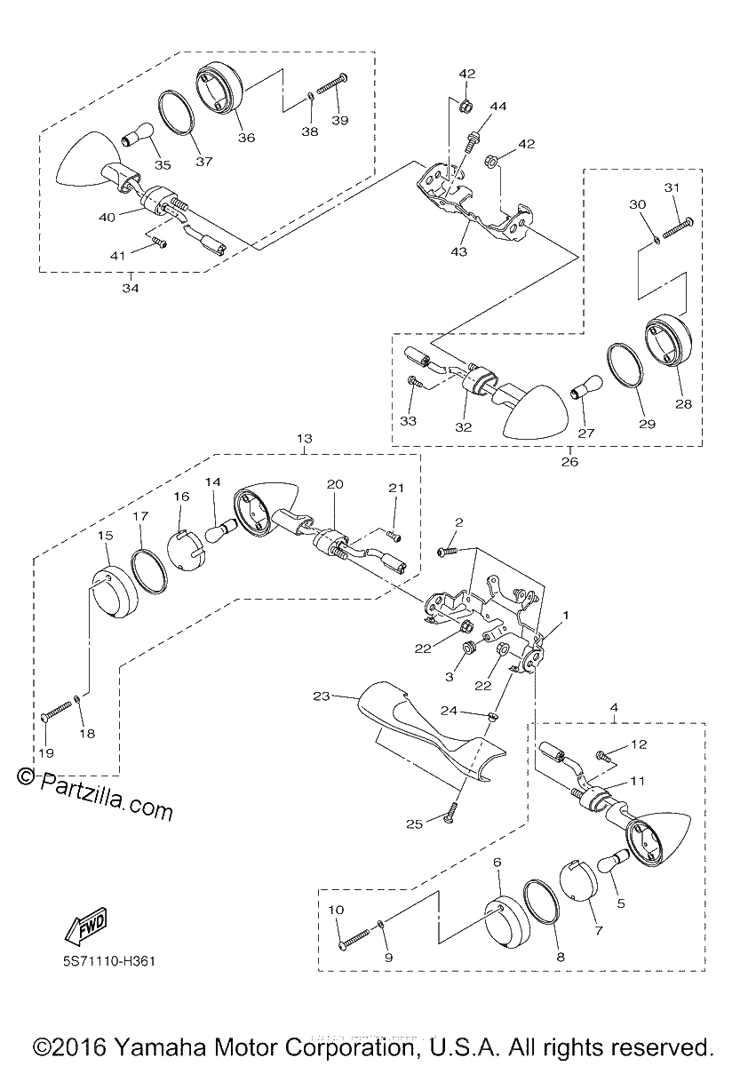 Diagrama de FLASHER LIGHT