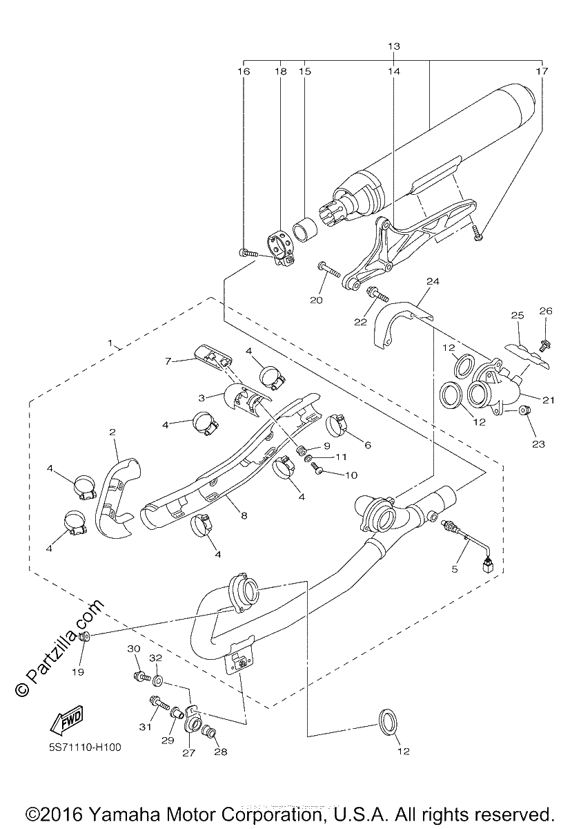 Diagrama de EXHAUST