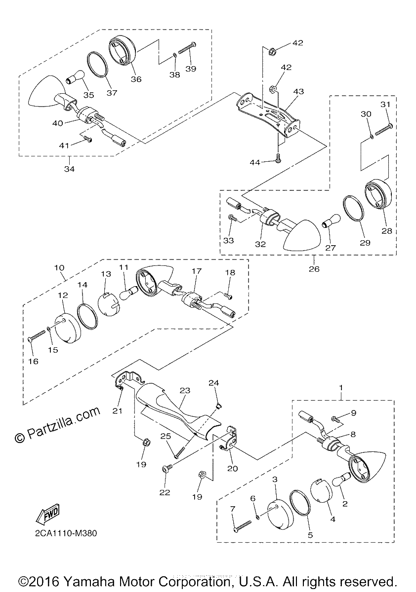 Diagrama de FLASHER LIGHT