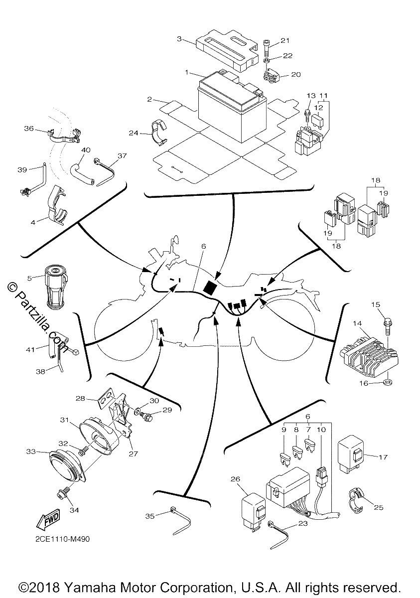 Diagrama de ELECTRICAL 2