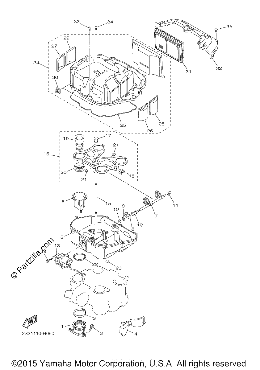 Diagrama de INTAKE