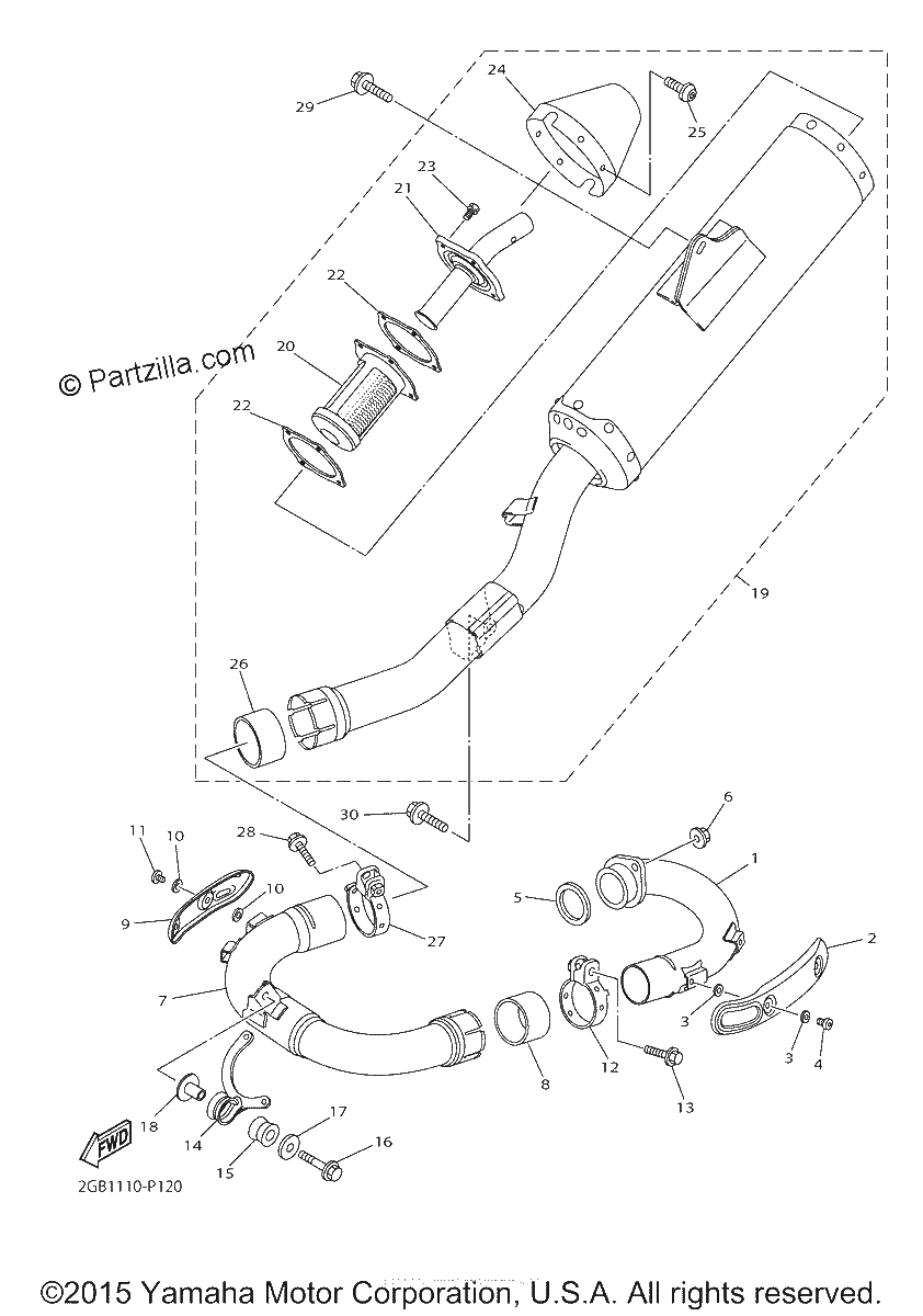 Diagrama de EXHAUST