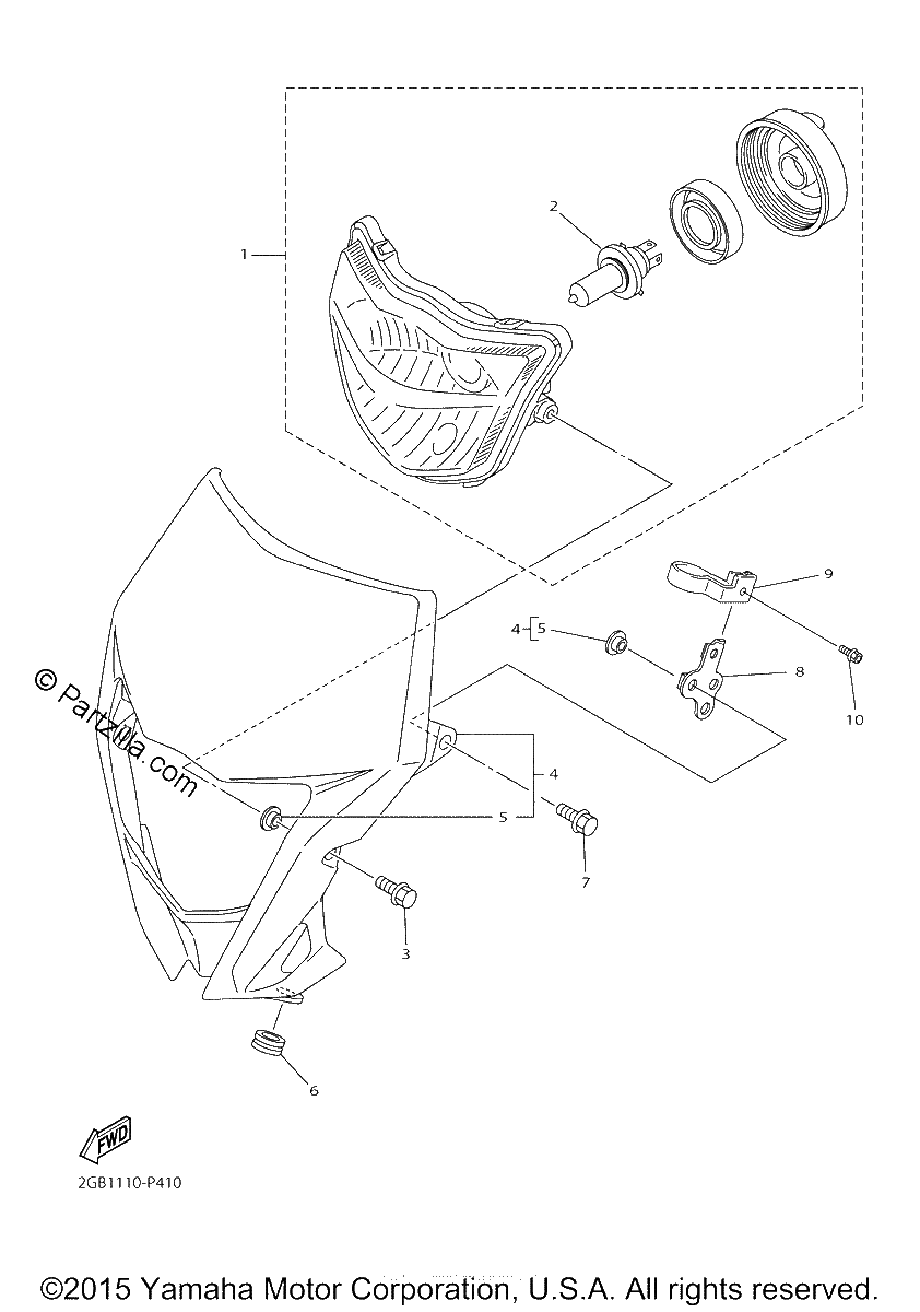 Diagrama de HEADLIGHT