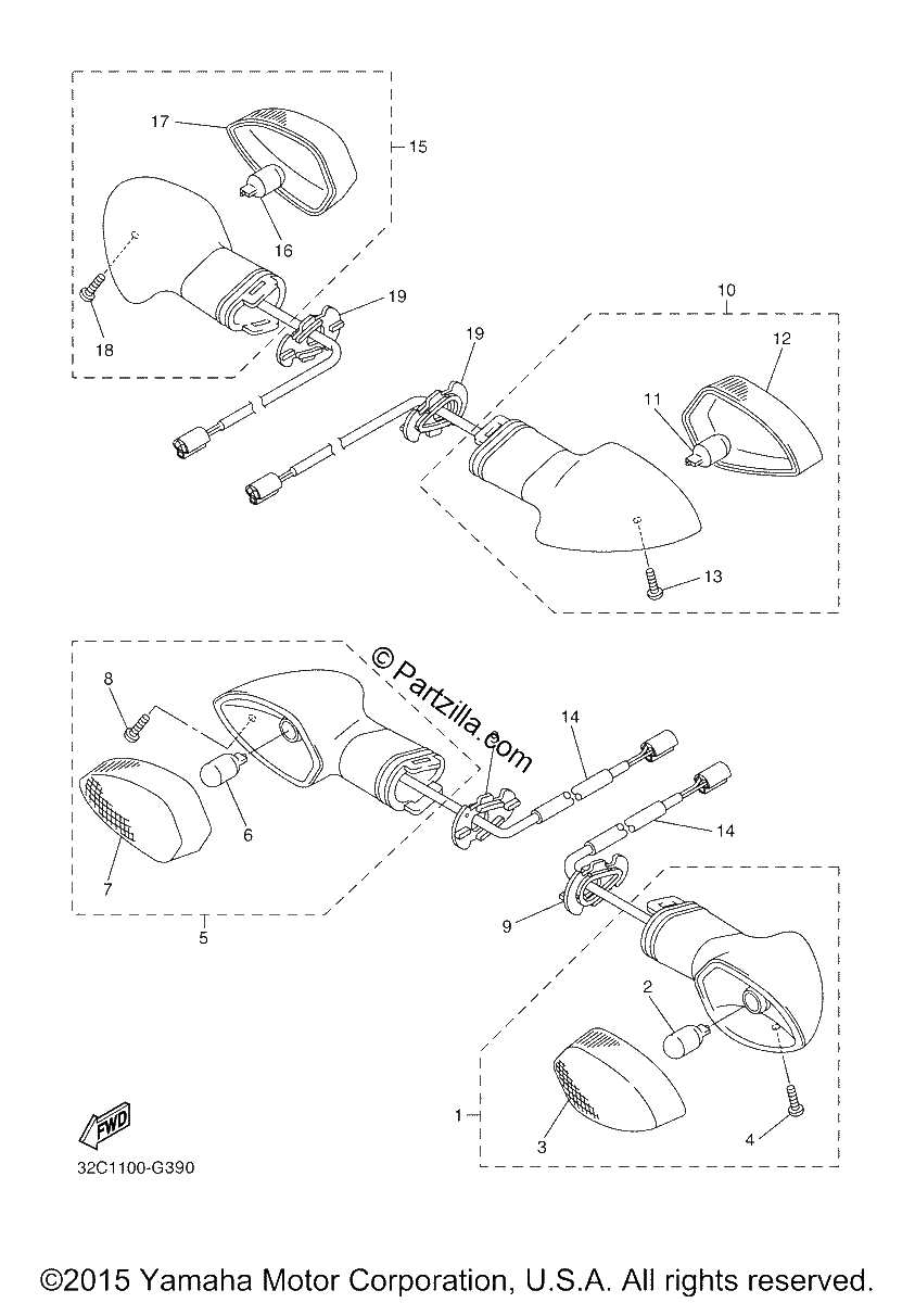 Diagrama de FLASHER LIGHT