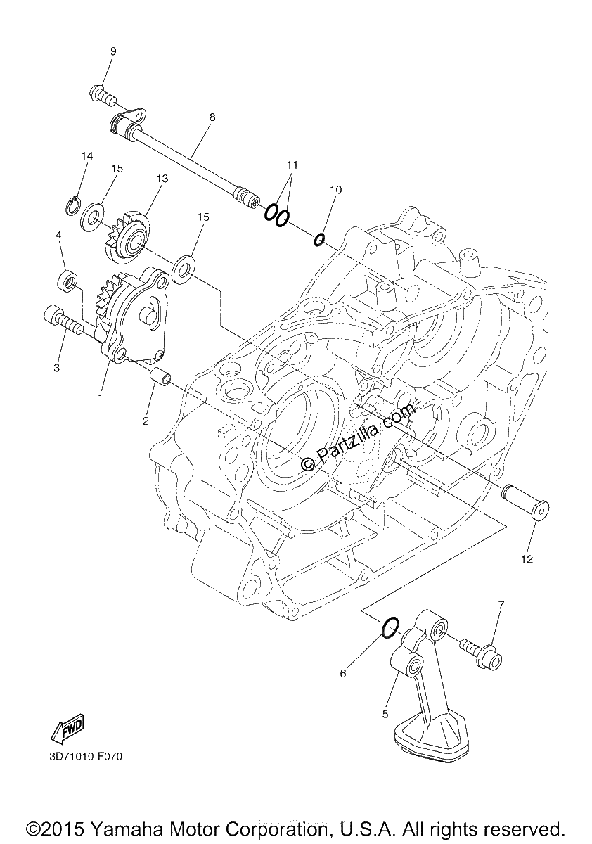 Diagrama de OIL PUMP