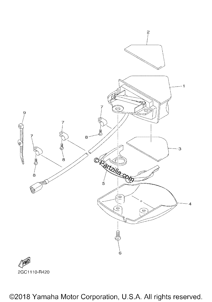 Diagrama de TAILLIGHT