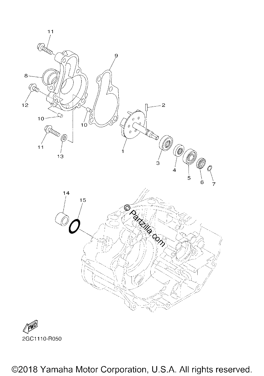 Diagrama de WATER PUMP