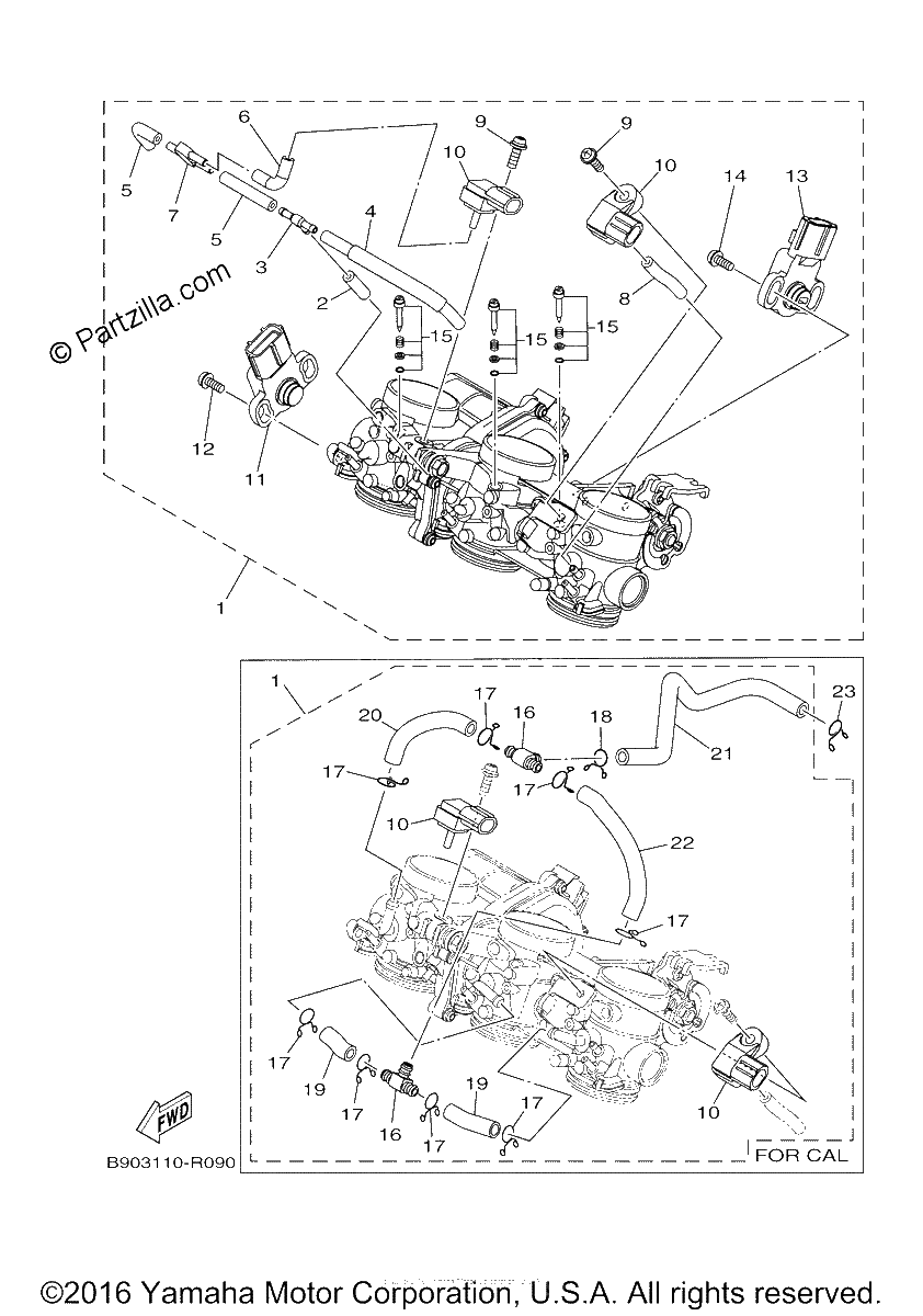 Diagrama de INTAKE