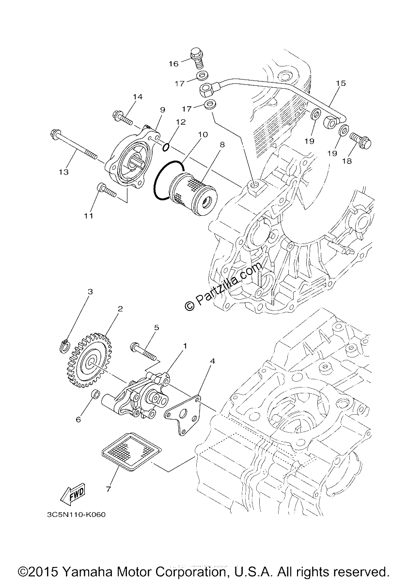 Diagrama de OIL PUMP