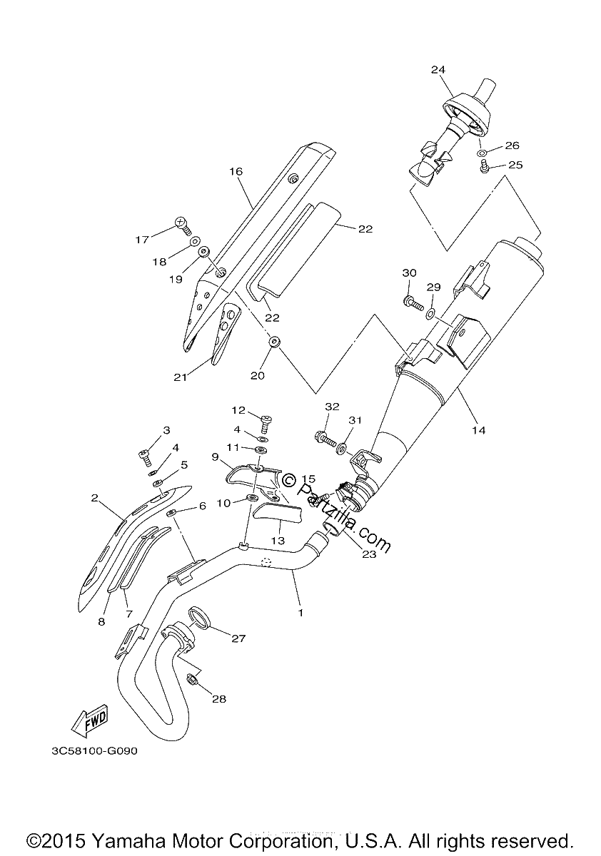 Diagrama de EXHAUST