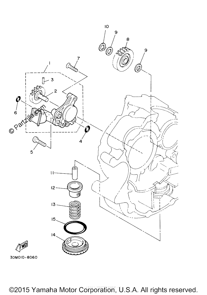 Diagrama de OIL PUMP