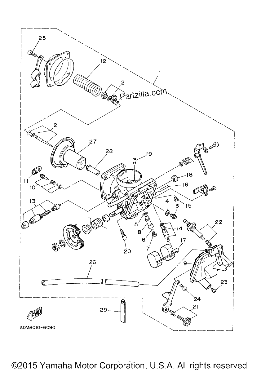 Diagrama de CARBURETOR