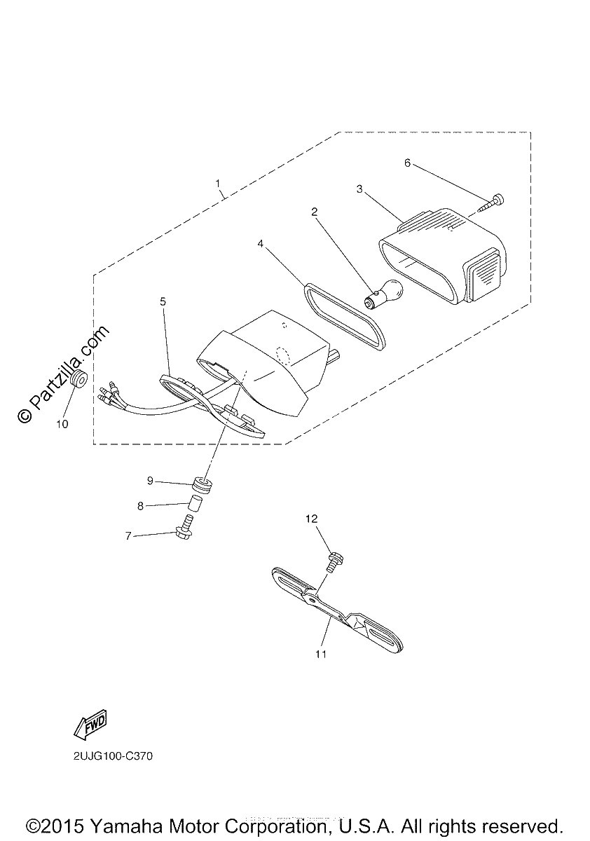 Diagrama de TAILLIGHT