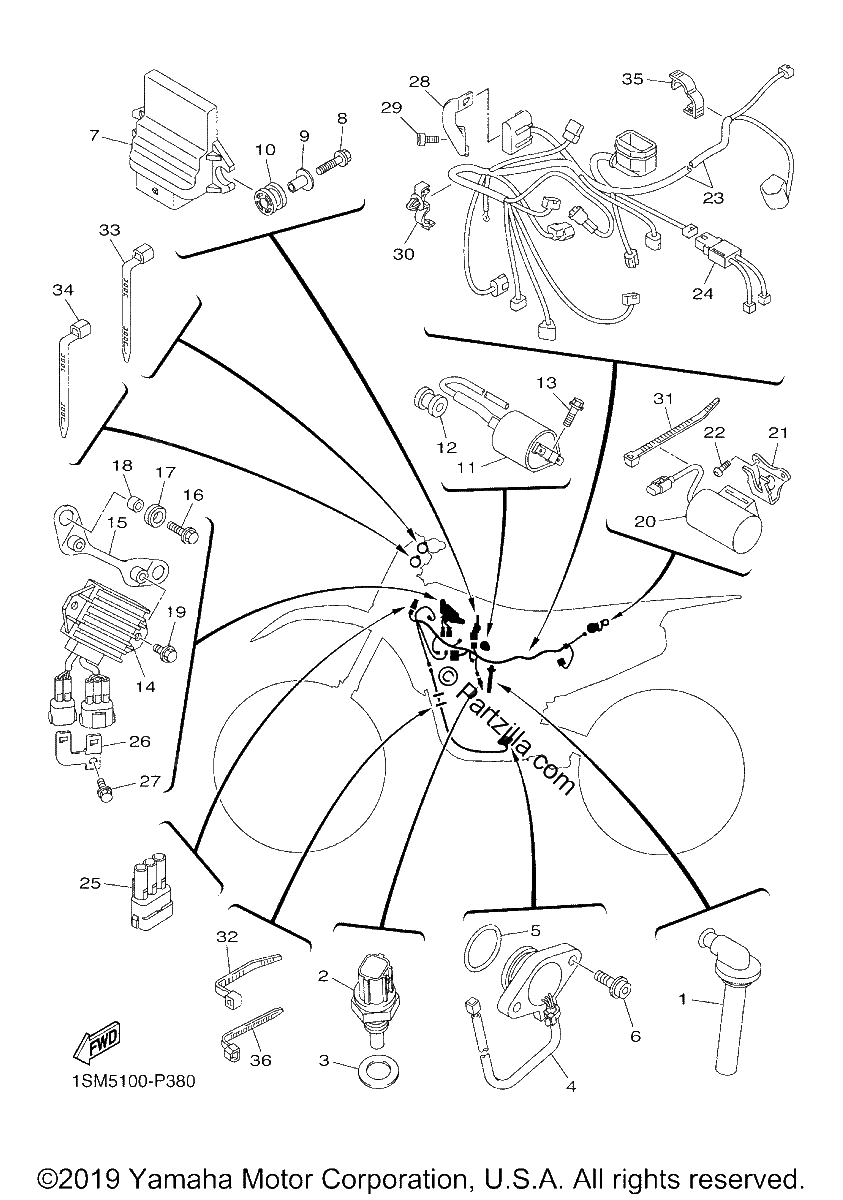 Diagrama de ELECTRICAL 1