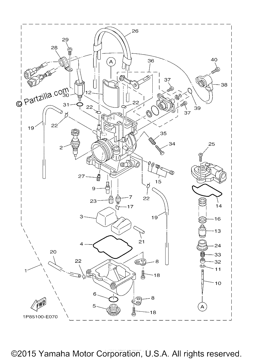 Diagrama de CARBURETOR