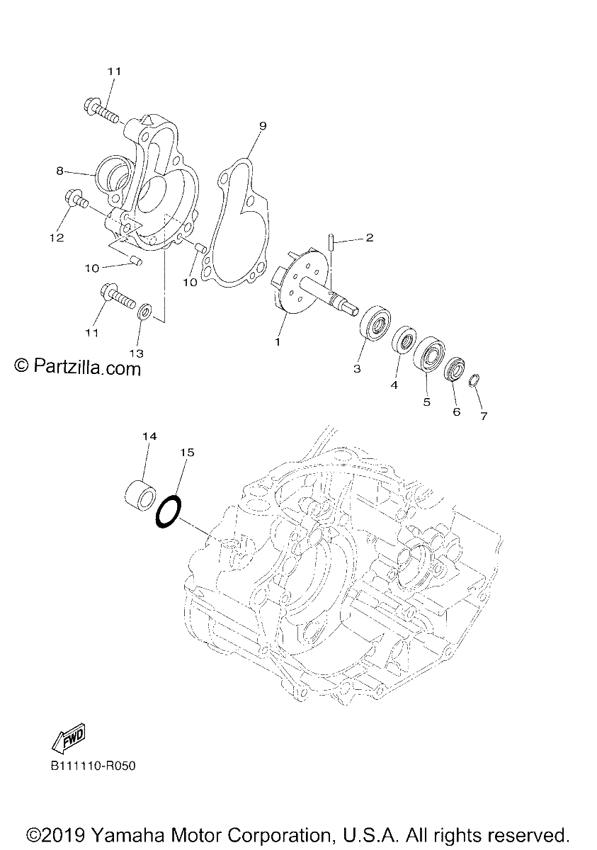 Diagrama de WATER PUMP
